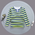 thumbnail image 2 of Children'S Shirt Long Sleeve Tee With Mock Neck Two Piece Design For Boys And Girls Light Green 120/5 —6, 2 of 3