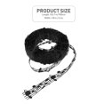 thumbnail image 2 of Miangastore Ribbon for Crafts Black Polyester 1 Roll 35.4x1.2in, 2 of 9
