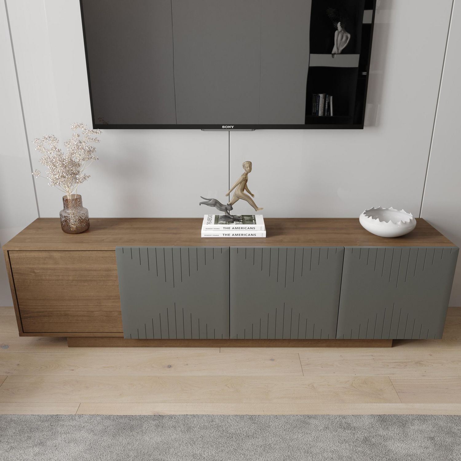 Nexera Meuble TV Riva 72 pouces