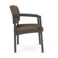 thumbnail image 4 of Fauteuil d'Appoint Surdimensionné en Acier Lenox pour Réception / Acier Charbon / Brun, 4 of 5