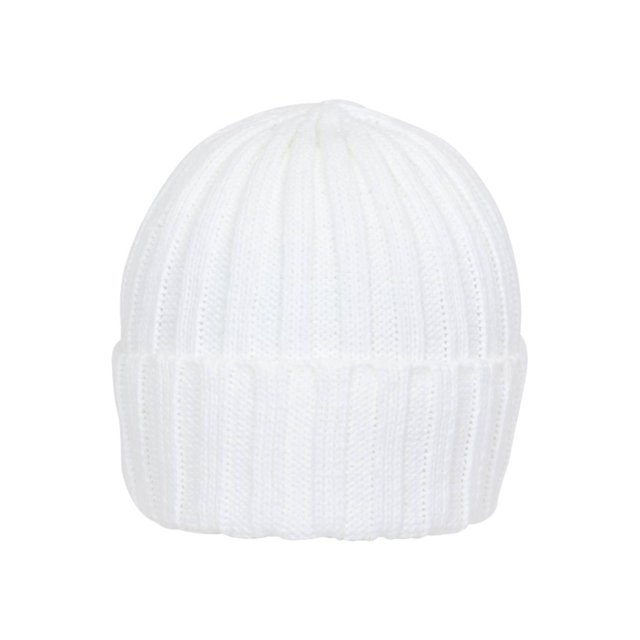 Gravity Bonnet Tricoté Long 12.5 Pouces - Blanc
