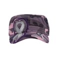 thumbnail image 2 of Top Headwear Womens Print Adjustable Cadet Cap - Pink City Camo - Ribbon, 2 of 2