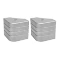 thumbnail image 1 of Pontoon Corner Caps, Protective 3-1/8in To 3-3/16in Top Aluminum Boat Corner Caps  for for 90 Rounded Corner, 1 of 7