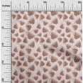 thumbnail image 2 of oneOone Cotton Poplin Rose Brown Fabric Utensils Tea Cups Craft Projects Decor Fabric Printed By The Yard 56 Inch Wide, 2 of 4