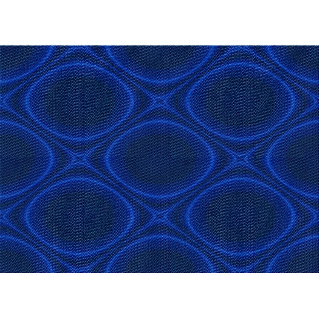 Ahgly Tapis Rectangulaire Lavable en Machine Intérieur Transitionnel Bleu Minuit, 2 Pieds x 5 Pieds