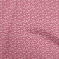 thumbnail image 1 of oneOone Cotton Poplin Pink Fabric Rainbow Craft Projects Decor Fabric Printed By The Yard 56 Inch Wide, 1 of 5