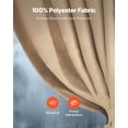 thumbnail image 3 of VEVOR Rideau d'Intimité pour Pavillon 12 Pieds x 10 Pieds x 7 Pieds Rideaux de Pavillon Imperméables Kaki, 3 of 9