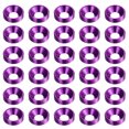 thumbnail image 1 of Unique Bargains Lot de 30 Rondelles à Encastrer M5 en Alliage d'Aluminium Anodisé, Violet, 1 of 4