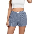 thumbnail image 1 of Plebaso Shorts Boxeurs pour Femmes Taille Élastique Shorts Décontractés Bas de Détente Confortables Shorts de Pyjama Amples Vêtements de Nuit, 1 of 6
