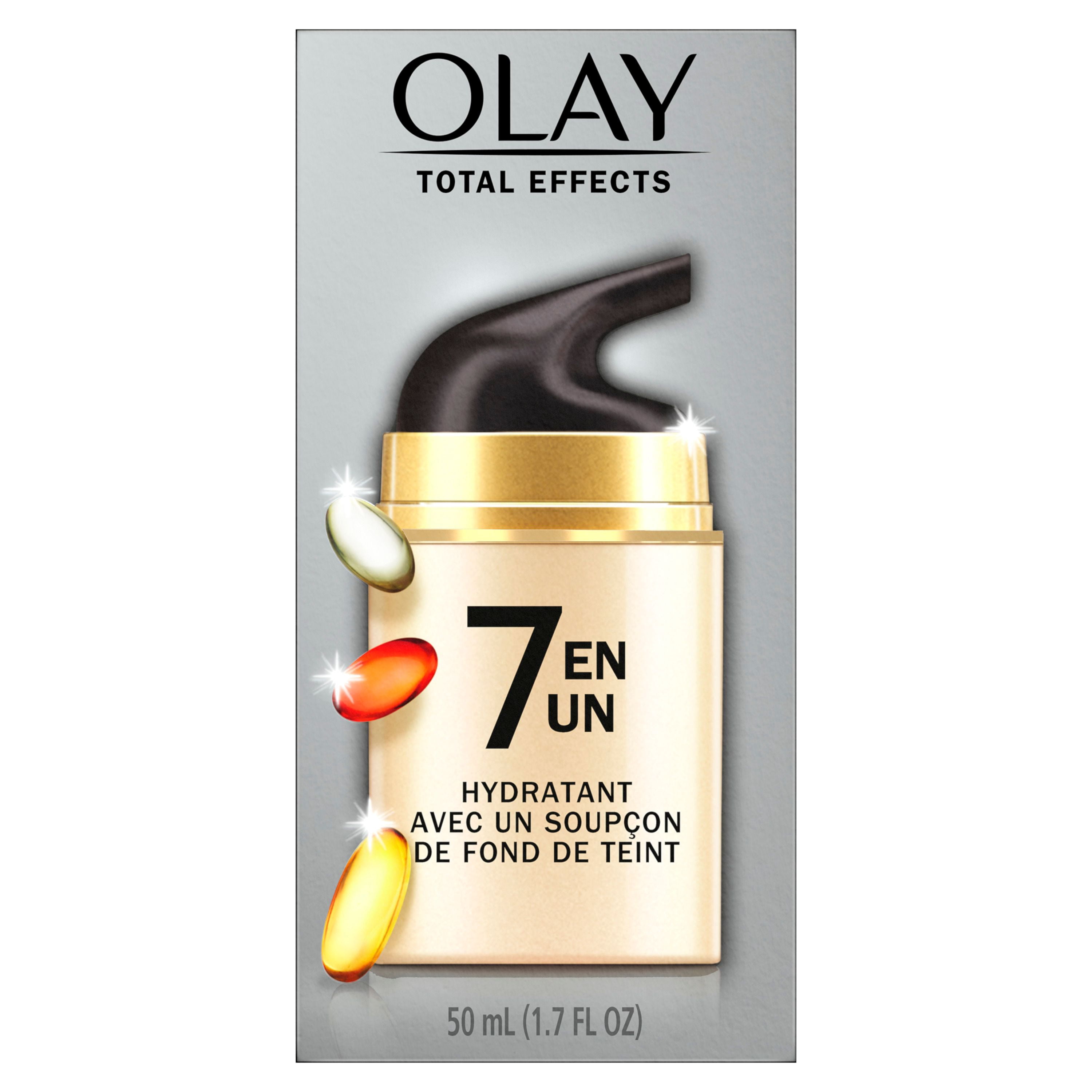 Olay Total Effects Hydratant pour le Visage + Soupçon de Fond de Teint