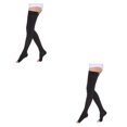 thumbnail image 4 of Baohd Bas de Compression Doux et Extensibles à la Mode et Confortables à Bout Ouvert - Noir G 2Ensemble, 4 of 6