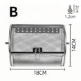 thumbnail image 2 of Vaidha Mesh Cylindrical Barbecue Rack Rolling Barbecue Cage For Outdoor Barbecue, 2 of 2