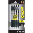 thumbnail image 4 of Pilot, G2 Premium Gel Roller Pens, Extra Fine Point 0.5 mm, Pack of 4, Black, 4 of 4