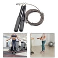 thumbnail image 2 of Almencla Skipping Rope 300cm Adjustable Length Non Slip Handle Aerobic Exercises Personal Thick Black, 2 of 8