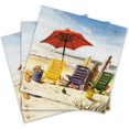 thumbnail image 1 of Colored Paper Cocktail Napkins, 20 Count Shabby Chic Napkins for Wedding, Dinner Tea Party Shower, Beach, 1 of 8