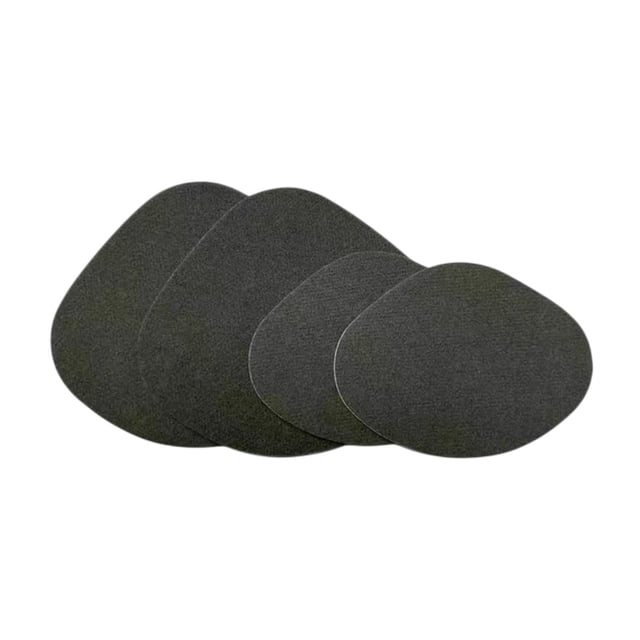 Tachiuwa 4 Pcs Kit de Réparation de Talon de Chaussure es Confortable Pratique Kit de Trou de Chaussure Gris Foncé