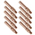 thumbnail image 4 of HILABEE 10 Pieces Red Copper Gas Shielded Weld Welding Welder Contact Nozzle 1.2mm, 4 of 7