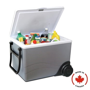 Koolatron Kool Wheeler Refroidisseur/chauffe-biberon thermoélectrique 12V 34L, refroidisseur et chauffe-biberon portable pour voiture et extérieur