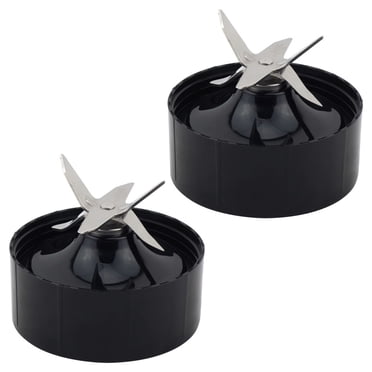 Lot de 2 Lames d'Extracteur de Rechange Felji pour Mélangeur Nutribullet Lean NB-203 1200W