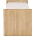thumbnail image 4 of Meridian Furniture Waverly Cream Bench, 4 of 8