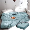 thumbnail image 1 of Summer Cool Quilt Blanket Summer Ice Blanket Suitable For Hot Sleepers And Night Sweaters Bed Light Ice Blanket Sofa Ice Blanket Fan Summer Sleep Quilt Summer W, 1 of 1