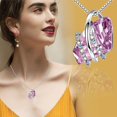 thumbnail image 1 of Jusqu'à 65 % de Réduction sur les Colliers SMihono pour Femmes, Collier Pendentif Géométrique en Strass, Bijou Cadeau, 1 of 2