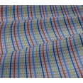 thumbnail image 4 of oneOone Viscose Jersey Fabric Madras Check Print Fabric BTY 60 Inch Wide, 4 of 4
