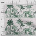 thumbnail image 2 of oneOone Cotton Poplin Green Fabric Tropical Sewing Craft Projects Fabric Prints By Yard 56 Inch Wide, 2 of 4