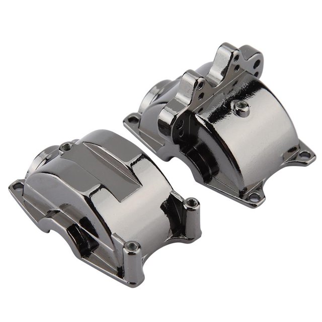 Qiilu Gear Box Shell, RC Gear Box Shell,Front&Rear Gear Box Mount Upgrade Parts for WLtoys A959 A979 A969 1/18 RC Car