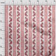thumbnail image 3 of oneOone Tissu en Coton Rouge Pastel Tissu pour Robe Tissu Imprimé au Mètre 42 Pouces de Large, 3 of 5