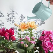 Tyidzon 1.5L Watering Can Outdoor Mini Mini Metal Buckets Water Jug Flower Pot Bucket Plants Watering Pot, Watering Can Indoor Plants
