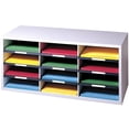 thumbnail image 1 of Trieur de documents - 12 compartiments - Gris colombe, 1 of 3