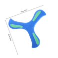 thumbnail image 2 of COMPUKAS Matériau Souple Boomerang Bleu Forme Boomerang 1 Pcs pour Usage Intérieur, 2 of 8