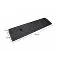 thumbnail image 1 of Random Color Auto Car Threshold Ramp Plastic Portable Curb Ramp Anti Slip Lightweight Threshold Ramp For Car Trailer Truck Bike Motorcycle, 1 of 5