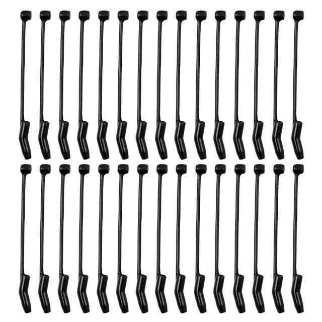 30pcs Fishing Hook Sleeves D Rig Aligner Terminal Tackle Connect Carp Fishing Accessories
