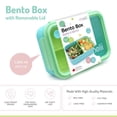 thumbnail image 3 of Melii Boîte Bento avec Séparateur Amovible - 1250ml - 1 unité, 3 of 6