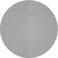 thumbnail image 1 of Ahgly Company Tapis d'Intérieur Lavable à la Machine, Carré, Transitionnel, Gris Argenté, Tapis de Zone, 3 Pieds Carré, 1 of 7