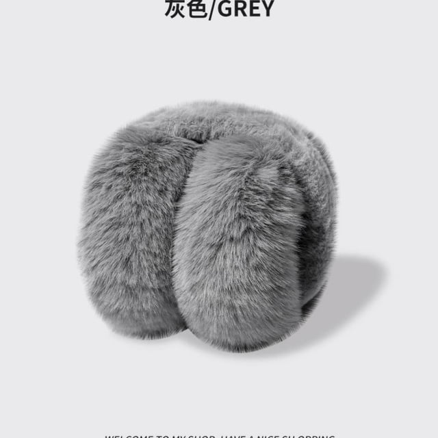 EGNMCR Folding Ear Muffs With Warm Ear Covers For Winter p olyester