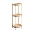 thumbnail image 3 of Petite table à Thé table d'Appoint en Fer pour sofa Petite table d'Angle en Plastique Haute Résistance table Moderne et Épurée pour Salon Chambre Petite table Ronde, 3 of 6