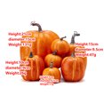 thumbnail image 2 of 7Pcs Simulation Artificial Pumpkins Halloween Decoration Harvest Fall Thanksgiving Home Decor, 2 of 9