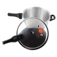 thumbnail image 1 of Pressure Cooker Aluminum Alloy Pressure Canner, Explosion Proof Pressure Canning Pot Cooker Large Capacity Pressure Cooker Pot Compatible with Gas & Induction, 1 of 7