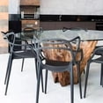 thumbnail image 2 of Chaise de salle à manger en plastique Heavenly Collection, 2 of 5
