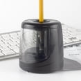 thumbnail image 2 of Pen+Gear Battery Powered Electric Pencil Sharpener,Small, Black, 2 of 5