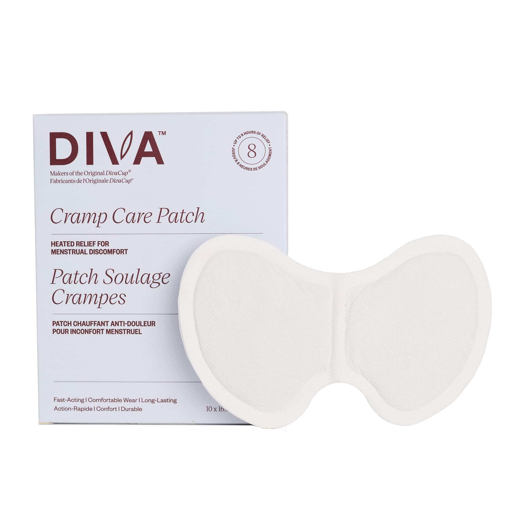 DIVA Cramp Care Patch 8 Pain Relief Patches