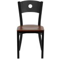 thumbnail image 4 of Flash Furniture Hercules Circle Back Metal Dining Chair in Cherry, 4 of 4