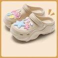 thumbnail image 2 of MIASHUI Womens Garden Clogs Comfortable Outdoor Walking Water Shoes Platform Sandals,Beige,9, 2 of 4
