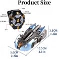 thumbnail image 3 of SIfdSeng Cool Toys for Kids Rc Stunt Car with Watch Remote Control Rechargeable Remote Control Car Mode 360° Rotating Stunt Toy Car with Headlight for Ages 6 12 Boys Girls Kindergarten Toys for Class, 3 of 7