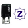 thumbnail image 1 of Printtoo Octagon Celtic Swirl Frame Alphabet Z Monogram Self Inking Rubber Stamp Office Stationary, 1 of 7