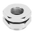 thumbnail image 1 of Pass Through Fitting, Multipurpose Stable Portable Metal Water Cooling Fittings Multifunctional G1/4 OD 14mm  for Metal Tubes for PETG Tubes, 1 of 8