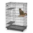 thumbnail image 1 of MidWest 3 Platform Cat Playpen Cage Cat Condo Tower, 1 of 8